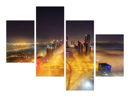 modern-4-piece-canvas-print-fog-invasion