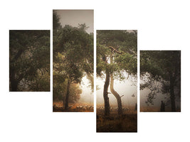 modern-4-piece-canvas-print-foggy-memory-of-the-past-iii