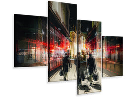 modern-4-piece-canvas-print-free-exit