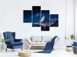 modern-4-piece-canvas-print-full-moon-at-matterhorn