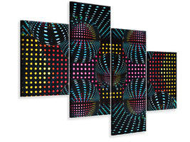 modern-4-piece-canvas-print-getting-dizzy