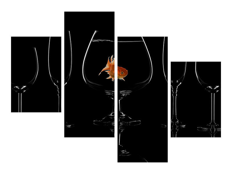 modern-4-piece-canvas-print-glass-fish