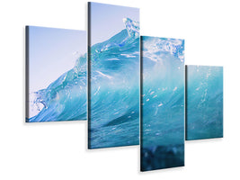 modern-4-piece-canvas-print-glass-wave