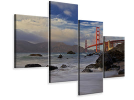 modern-4-piece-canvas-print-golden-gate-bridge-p