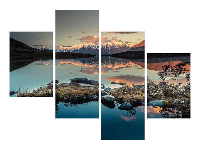 modern-4-piece-canvas-print-gongga-twilight