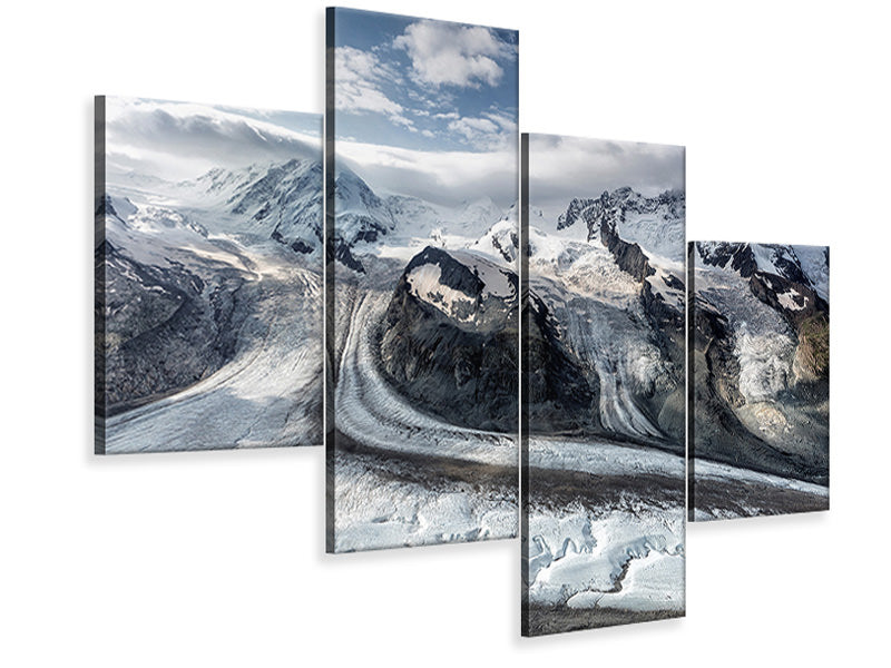 modern-4-piece-canvas-print-gornergrat-view