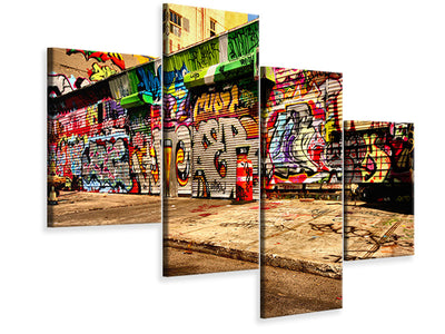 modern-4-piece-canvas-print-graffiti-ny