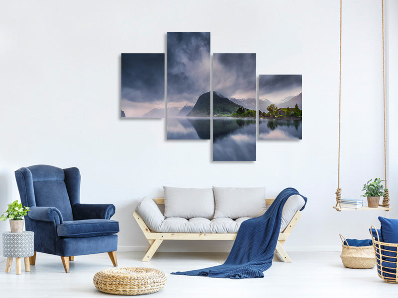 modern-4-piece-canvas-print-hornindalsvatn-ii