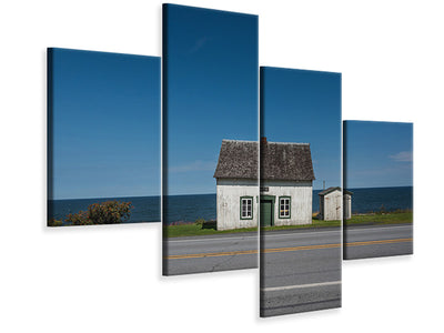 modern-4-piece-canvas-print-house-on-the-road