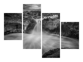 modern-4-piece-canvas-print-icelandic-shadow-play