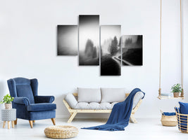 modern-4-piece-canvas-print-in-the-mountains