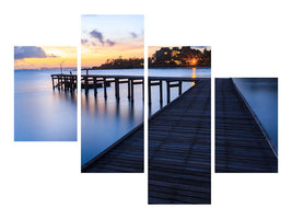 modern-4-piece-canvas-print-island-dream