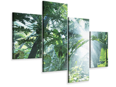 modern-4-piece-canvas-print-jungle-star