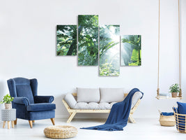 modern-4-piece-canvas-print-jungle-star