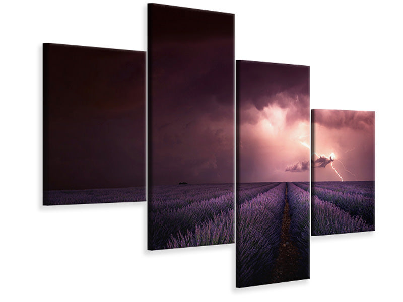 modern-4-piece-canvas-print-lavender-fragrance