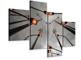 modern-4-piece-canvas-print-lights