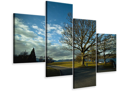 modern-4-piece-canvas-print-loch-lomond