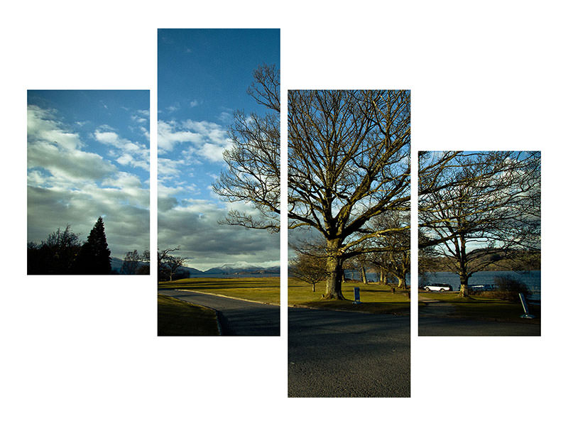 modern-4-piece-canvas-print-loch-lomond