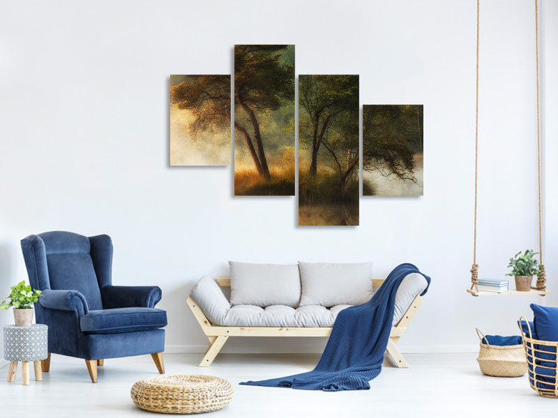 modern-4-piece-canvas-print-lonely-island