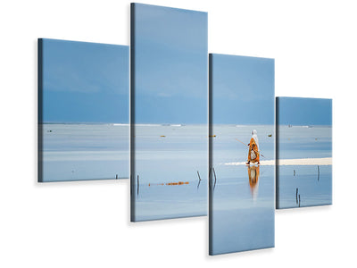 modern-4-piece-canvas-print-low-tide