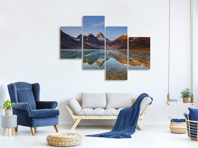 modern-4-piece-canvas-print-magog-lake