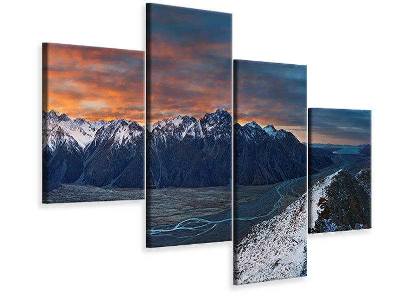 modern-4-piece-canvas-print-malte-brun-range