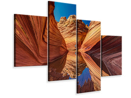 modern-4-piece-canvas-print-mirrow-wave