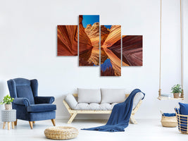 modern-4-piece-canvas-print-mirrow-wave