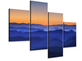 modern-4-piece-canvas-print-misty-mountains-ii