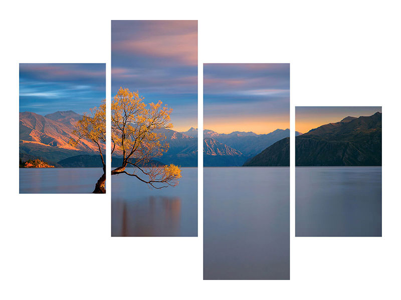 modern-4-piece-canvas-print-morning-glow