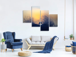 modern-4-piece-canvas-print-morning-ii