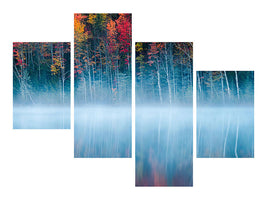 modern-4-piece-canvas-print-morning-reflection