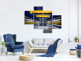 modern-4-piece-canvas-print-munich-underground