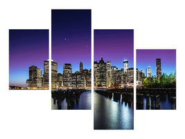 modern-4-piece-canvas-print-new-york-sky-line