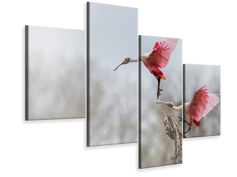 modern-4-piece-canvas-print-no-not-landing-on-my-spoon