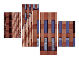 modern-4-piece-canvas-print-notched-facade