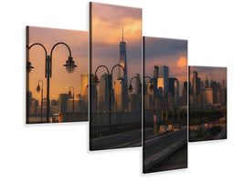 modern-4-piece-canvas-print-old-nyc