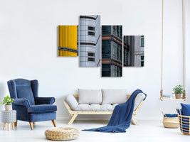 modern-4-piece-canvas-print-opposite-attraction-iii