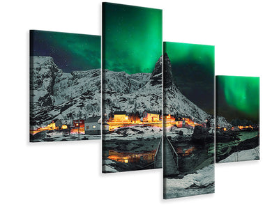 modern-4-piece-canvas-print-over-the-mountain