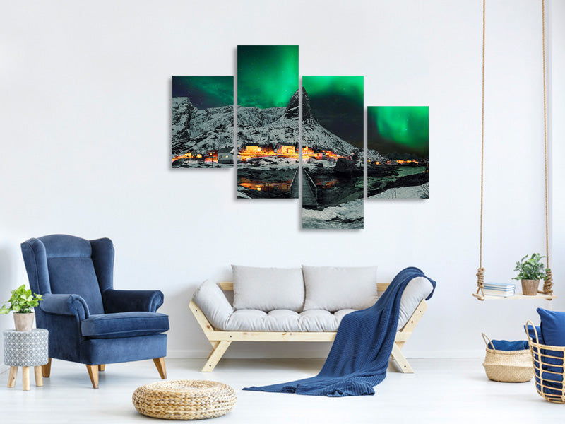 modern-4-piece-canvas-print-over-the-mountain