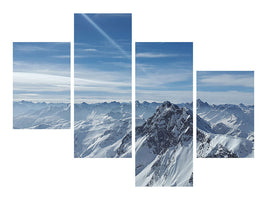 modern-4-piece-canvas-print-over-the-peaks