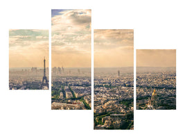 modern-4-piece-canvas-print-paris-france