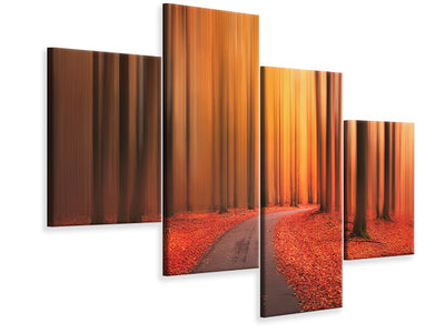 modern-4-piece-canvas-print-path-to-unknown