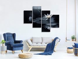 modern-4-piece-canvas-print-reflection-iv