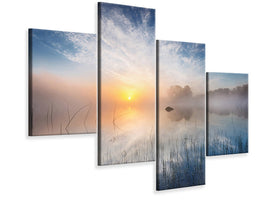 modern-4-piece-canvas-print-reflection