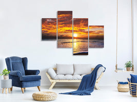 modern-4-piece-canvas-print-relaxation-by-the-sea