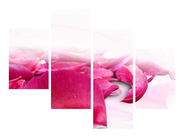 modern-4-piece-canvas-print-rose-petals-in-pink-iii