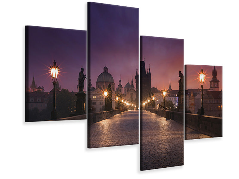 modern-4-piece-canvas-print-saint-charles-bridge-prague