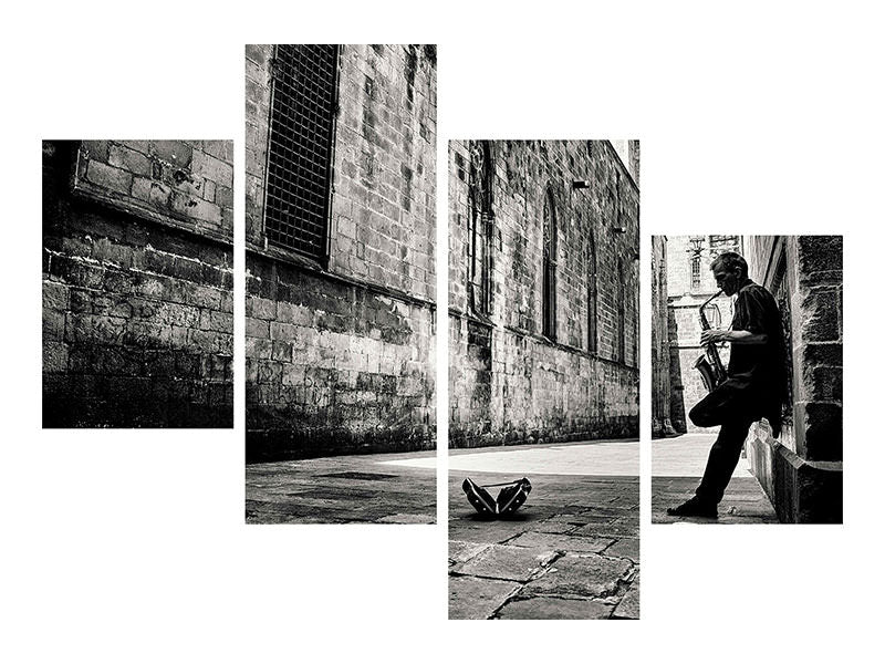 modern-4-piece-canvas-print-silent-street