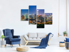 modern-4-piece-canvas-print-skyline-one-night-in-bangkok